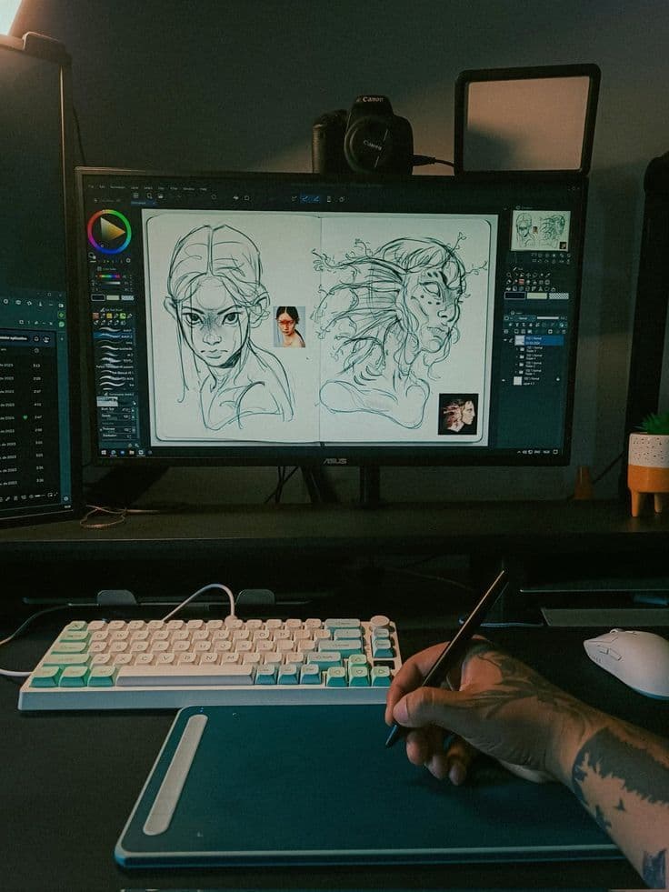 Digital Illustration & Visual Design